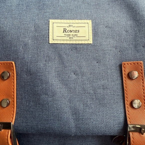 Blue and Brown Women's Baby Bag - Picture 3 of 9
